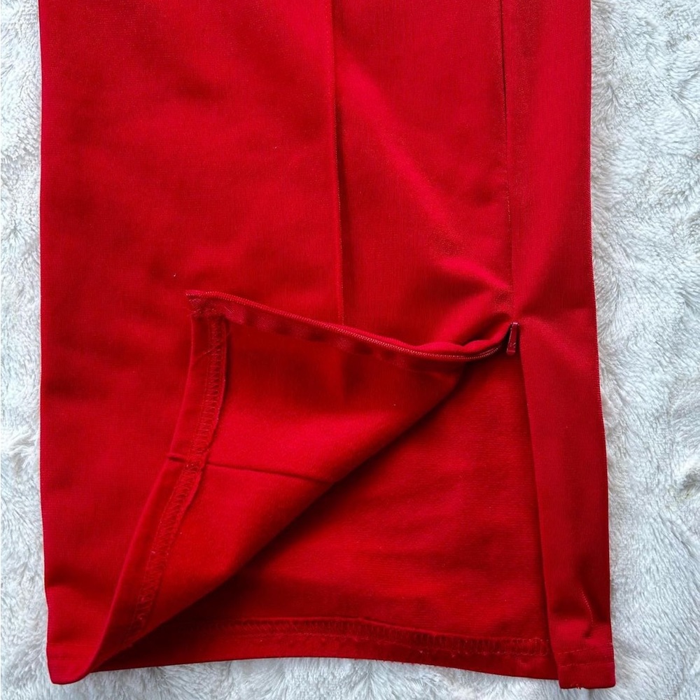 Red track pants - Picture 2 of 3